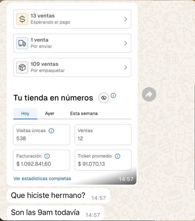 Resultado de un alumno