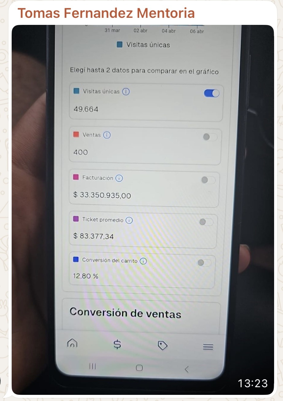 Resultado de un alumno
